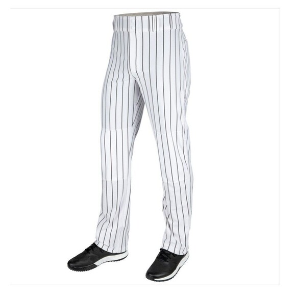 Champro Baseball Pant Open Bottom Triple Crown Series Adult S White Navy NWT - Picture 1 of 7